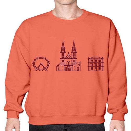 Basel 418# - cities- Sweatshirt - Crew