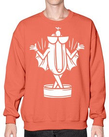 Bat hotdog 11# - cartoon food- Sweatshirt - Crew