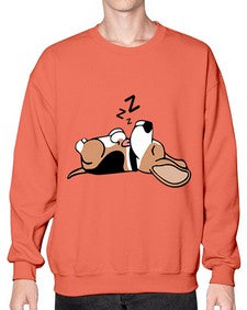 Beagle 12# - cartoon animals- Sweatshirt - Crew