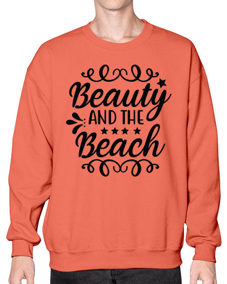 Beauty And The Beach 18# -  fashion- Sweatshirt - Crew