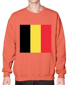 Belgium 437# - world flags- Sweatshirt - Crew