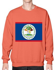 Belize 441# - world flags- Sweatshirt - Crew