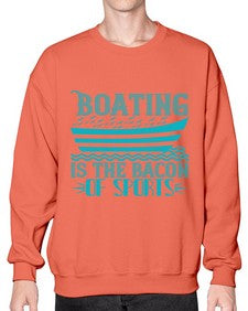 Boating is the Bacon of sports 5# - boats- Sweatshirt - Crew