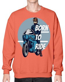 Born to ride 11# - motorcycle- Sweatshirt - Crew