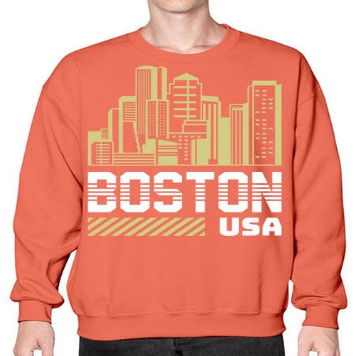 Boston 480# - cities- Sweatshirt - Crew