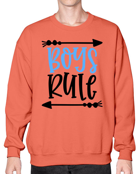 Boys Rule Style 283# - baby- Sweatshirt - Crew