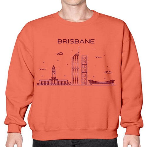 Brisbane 494# - cities- Sweatshirt - Crew