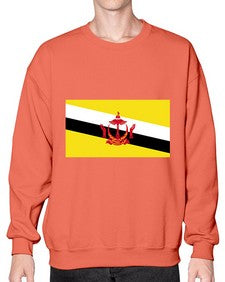 Brunei 503# - world flags- Sweatshirt - Crew