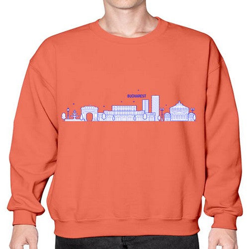 Bucharest 510# - cities- Sweatshirt - Crew
