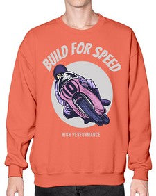 Build for speed 12# - motorcycle- Sweatshirt - Crew