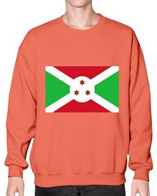 Burundi 523# - world flags- Sweatshirt - Crew