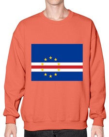 Cabo Verde 525# - world flags- Sweatshirt - Crew