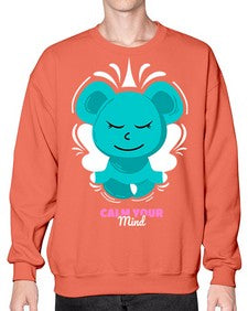 Calm Your Mind 189# - yoga- Sweatshirt - Crew