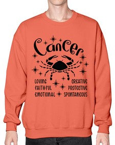Cancer 144# - cancer- Sweatshirt - Crew
