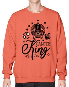Cancer king 158# - cancer- Sweatshirt - Crew