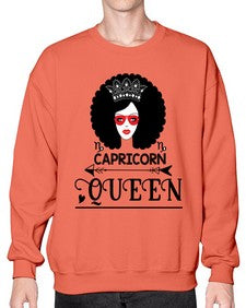 Capricorn queen 197# - capricorn- Sweatshirt - Crew