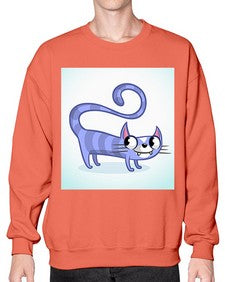 Cat 29# - cartoon animals- Sweatshirt - Crew