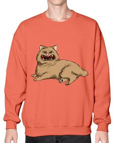 Cat 34# - cartoon animals- Sweatshirt - Crew