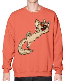 Cat 38# - cartoon animals- Sweatshirt - Crew