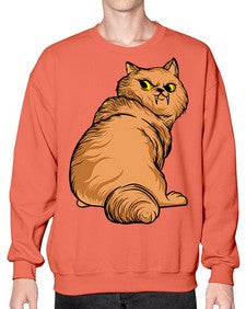 Cat 48# - cartoon animals- Sweatshirt - Crew
