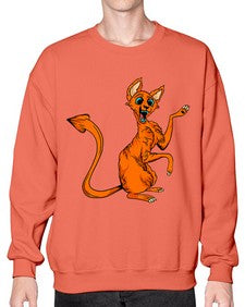 Cat 50# - cartoon animals- Sweatshirt - Crew