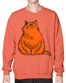 Cat 57# - cartoon animals- Sweatshirt - Crew