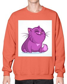 Cat 60# - cartoon animals- Sweatshirt - Crew