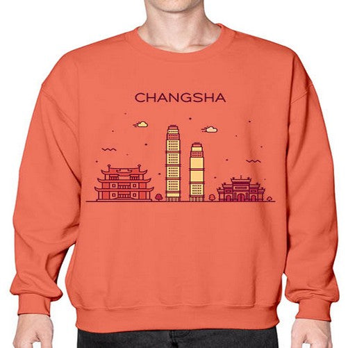 Changsha 555# - cities- Sweatshirt - Crew