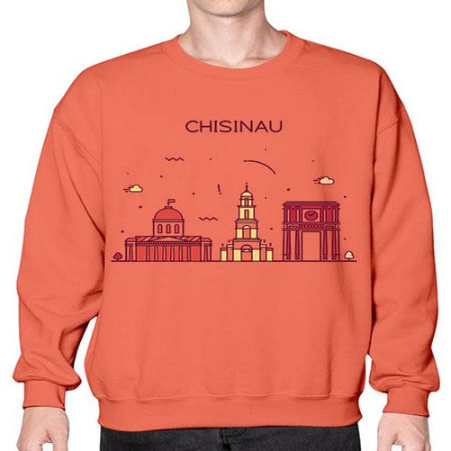 Chisinau 579# - cities- Sweatshirt - Crew