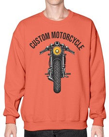Custom motorcycle 15# - motorcycle- Sweatshirt - Crew