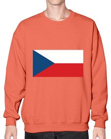 Czechia 637# - world flags- Sweatshirt - Crew
