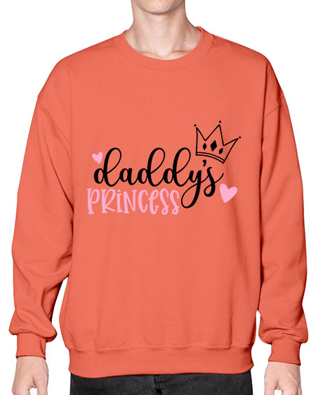 Daddys Princess Style 300# - baby- Sweatshirt - Crew