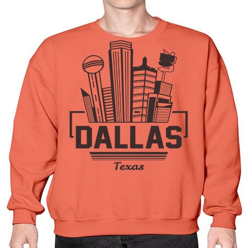 Dallas 645# - cities- Sweatshirt - Crew