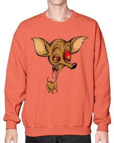 Dog 106# - cartoon animals- Sweatshirt - Crew