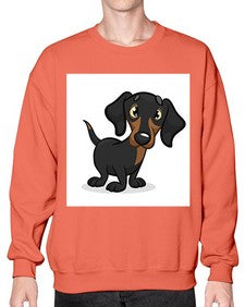 Dog 85# - cartoon animals- Sweatshirt - Crew