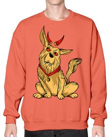 Dog 91# - cartoon animals- Sweatshirt - Crew