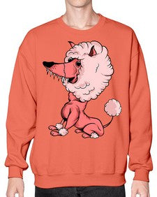 Dog 92# - cartoon animals- Sweatshirt - Crew