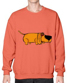 Dog 93# - cartoon animals- Sweatshirt - Crew