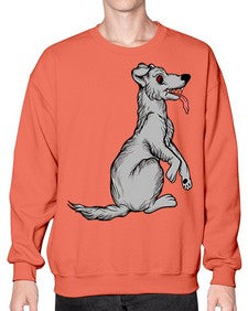Dog 97# - cartoon animals- Sweatshirt - Crew