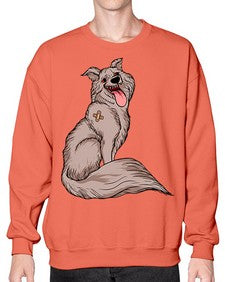 dog 98# - dogs- Sweatshirt - Crew