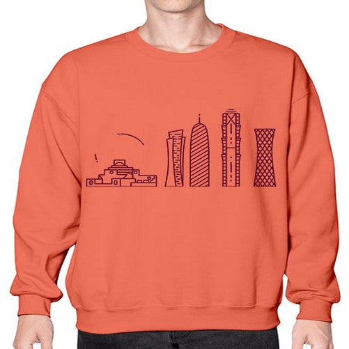 Doha 672# - cities- Sweatshirt - Crew