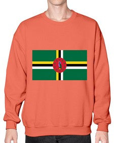 Dominica 675# - world flags- Sweatshirt - Crew