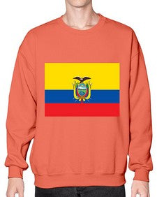 Ecuador 699# - world flags- Sweatshirt - Crew