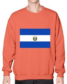 El Salvador 710# - world flags- Sweatshirt - Crew
