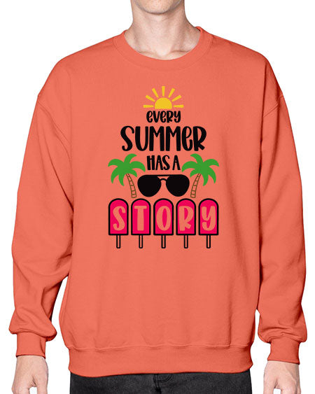 Every Summer Has A Story Style 46# - summer- Sweatshirt - Crew
