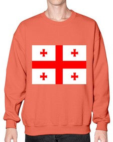 Georgia 759# - world flags- Sweatshirt - Crew