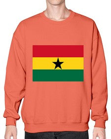 Ghana 768# - world flags- Sweatshirt - Crew