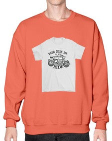 Good girls sitt 25# - motorcycle- Sweatshirt - Crew