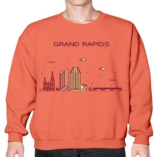 GrandRapids 781# - cities- Sweatshirt - Crew