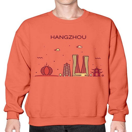 Hangzhou 811# - cities- Sweatshirt - Crew
